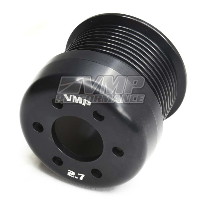 Ford Shelby GT500 Supercharger Pulley - VMP Performance - 2.7in 10-Rib Conversion Bolt-On - `07-`14